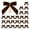 D, variant on Ruanlalo 24 Pcs Velvet Christmas Bows with Twist Tie 3.5 Inch Pre-Tied Vintage Velvet Ribbon Bows for Wreath Tree Gift Wrapping DIY Craft Party Favors Home Decoration