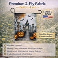 thumbnail image 5 of Skeleton Spooky Halloween Garden Flag 11.25 in x 15.5 in, 5 of 8