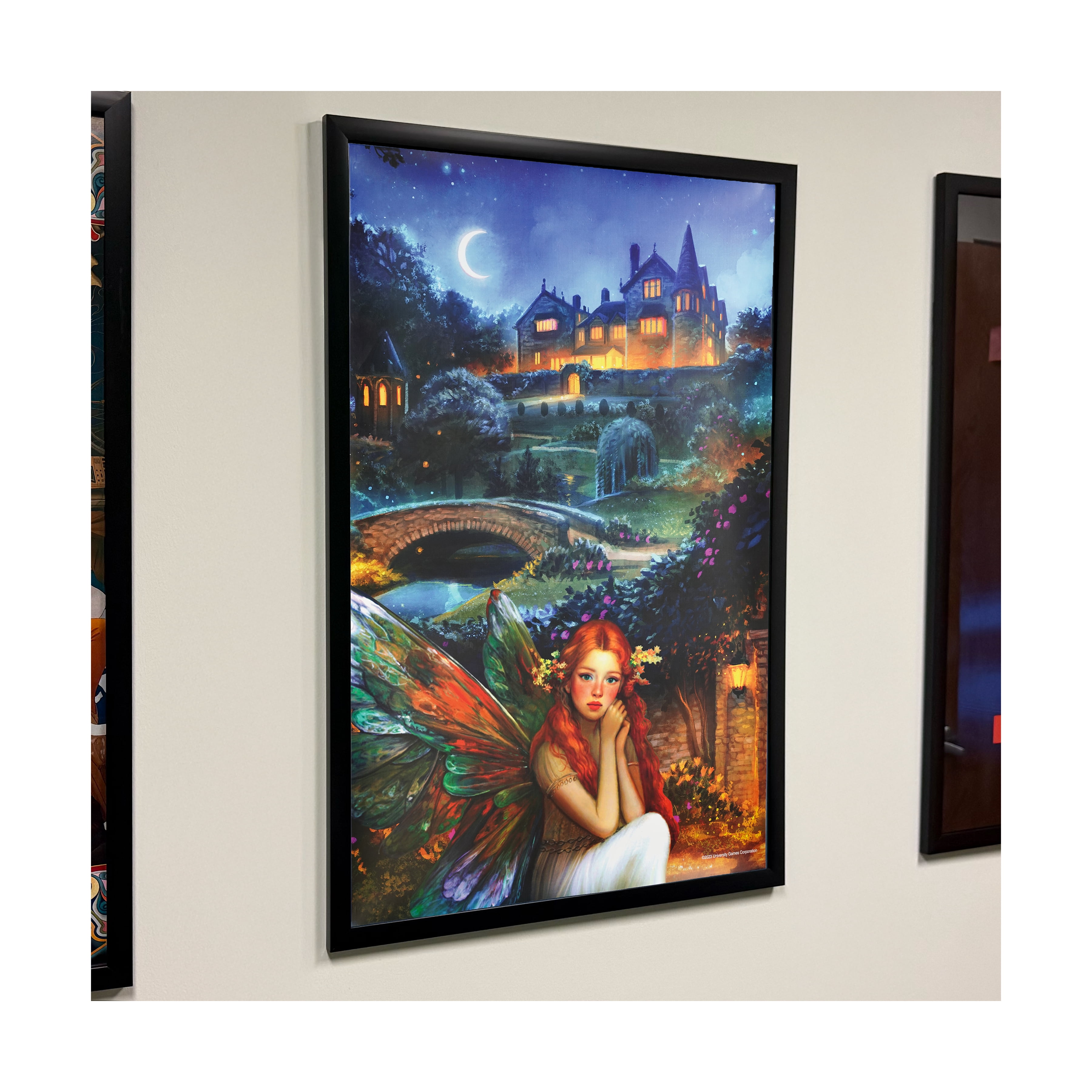 Forbidden Games Faeries & Magical Creatures - Collectible Poster with Custom Storage Tube