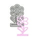 thumbnail image 1 of Moldes de silicona 3D para moldear - Flores de primavera con diseño de maceta, antiadherentes y reutilizables, para velas, jabones y manualidades de bricolaje, 1 of 4