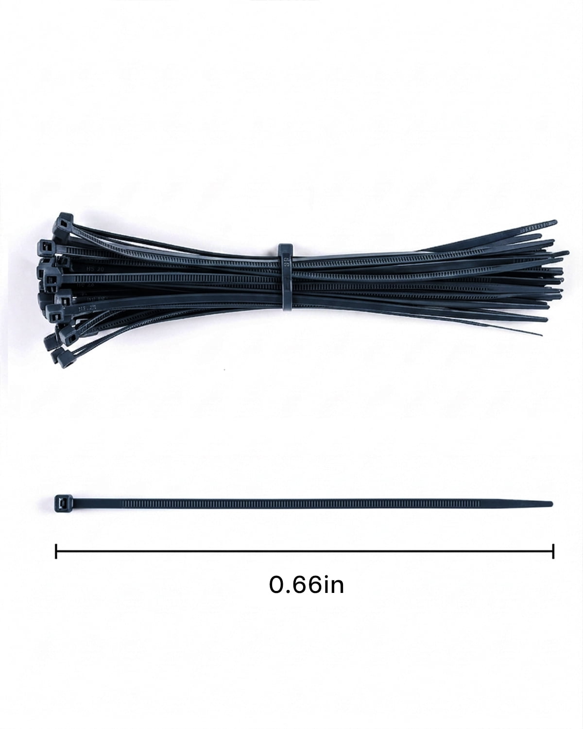 LazBlinds Cable Ties of Fence,Charcoal