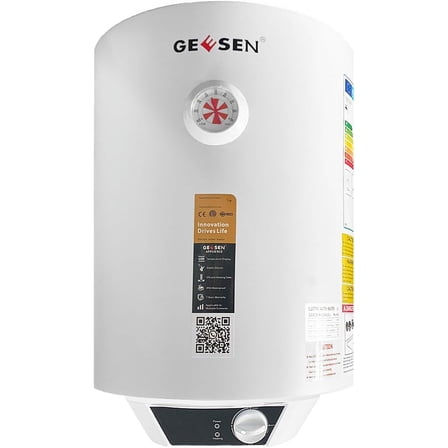 2000W Electric Hot 30L/50L/150L Water Heater Storage, RV TR Endless Trailer Indoor Waterproof Shower Water Heater Compact Point-of-Use, Bathroom Shower (30L) plug in 120v