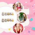 thumbnail image 5 of RAGUPEL 24Pcs Press on Nails for Kids,Cute Corgi Kids Nails,Jelly Glue Does Not Damage Nails Press on Nails,Style1, 5 of 6