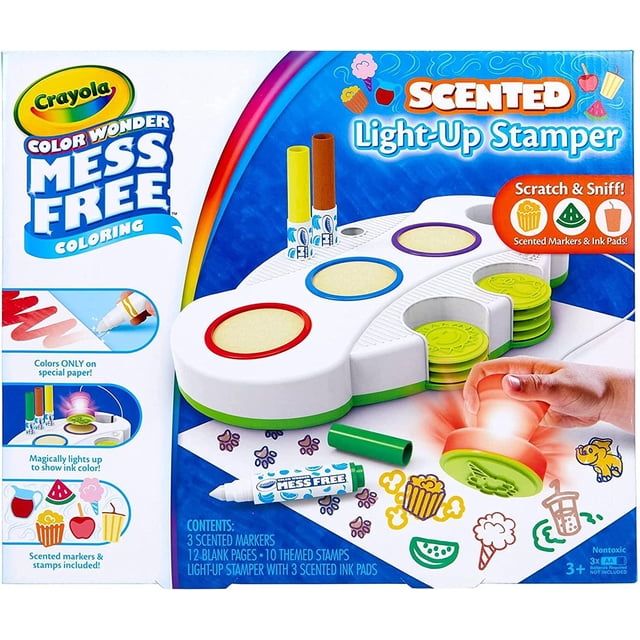 Crayola Color Wonder Light Up Stamper con tintas perfumadas Crayola 1