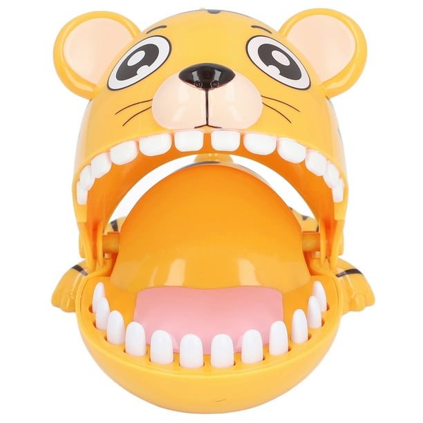 Juguete Interactivo Para Morder Los Dedos, Juego De Broma Divertido Seguro Y Entretenido Para Niños, Juego De Mesa Portátil Con Dientes De Cocodrilo Con Rueda Giratoria Para