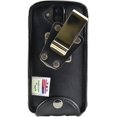 thumbnail image 3 of Turtleback Fitted Case Made for Kyocera DuraForce PRO E6810 E6820 E6830 Phone Black Leather Rotating Removable Metal, 3 of 4