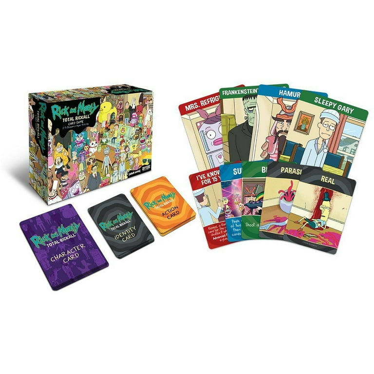 Cryptozoic Entertainment Rick & Morty Total Rickall Cooperative Card Game 