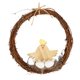 thumbnail image 4 of Corona de Pascua, corona para puerta de entrada, colgador de puerta, corona de primavera, guirnalda colgante para 20cmx20cm, 4 of 9