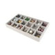 thumbnail image 3 of Joyero Pendientes De Franela Bandeja De Exhibición Pendientes De Anillo Bandeja De Anillo Pequeño Cajón De Joyería Caja De Almacenamiento Minnieouse HA025003-02, 3 of 7