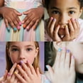 thumbnail image 2 of Disney Stitch 15 Piece Water-Based Kids Nail Polish Set with 2 Toe Spacers, 1 Nail File, Quick Dry, Peel Off, Gift Kit Set for Kids Girls, Ages 3+ by Townley Girl, 2 of 9