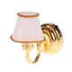 thumbnail image 1 of Lámpara de pared para casa de muñecas, accesorio artesanal para muebles de casa de muñecas, mini lámpara de pared, luz en miniatura para regalo de, 1 of 9
