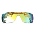 thumbnail image 1 of Vonxyz 24K MirrorCoat Polarized Lenses Replacement for Oakley Offshoot OO9190 Sunglass, 1 of 5