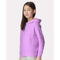 thumbnail image 2 of Comfort Colors 1467Y Garment-Dyed Youth Lightweight Fleece Hooded Sweatshirt-Neon Violet-L, 2 of 6