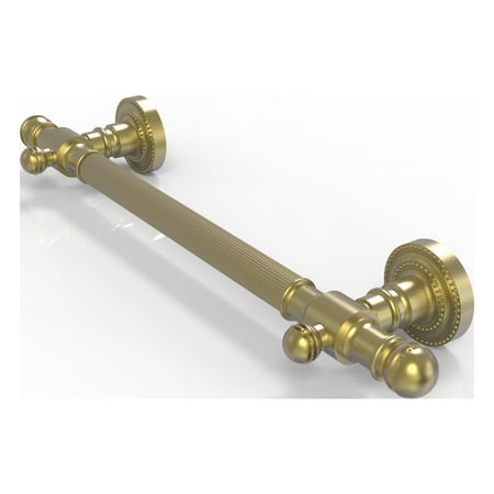 Allied Brass - 16-in Grab Bar Reeded in Satin Brass