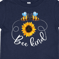 thumbnail image 4 of Inktastic Bee Kind Bees and Sunflower Boys or Girls Baby T-Shirt, 4 of 5