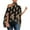 Black, variant on Women's Plus Size Short Sleeve Half Batwing Sleeve Halter Neck off Shoulder Printed Solid Loose Pullover Tops