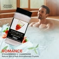 thumbnail image 2 of Spazazz Hot Tub Aromatherapy  Strawberries & Champagne - Romance, 17 oz Jar. Crystals and Bath Salts for Hot Tub and Bathtub Spa - Aromatherapy Scented Salts for Relaxation!, 2 of 5