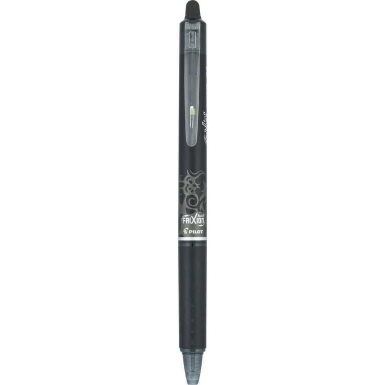 Frixion Clicker Fine Point Erasable Gel Pen .07mm Black