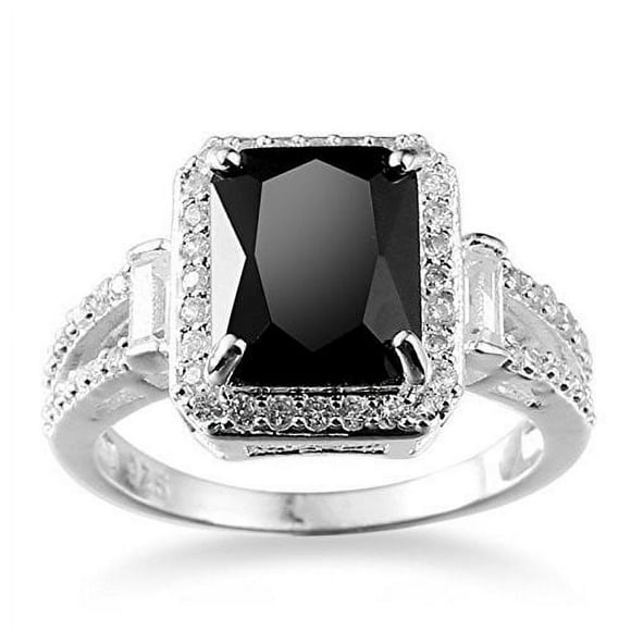 LPSSTORE Diamond Ring Hearts and Arrows Zircon Ring SIZE 7