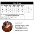 thumbnail image 2 of Ropa de Otoño de las mujeres Otoño Invierno Moda Color Sólido Hueco V-Cuello Manga Larga Suéter de Punto Ropa, 2 of 6