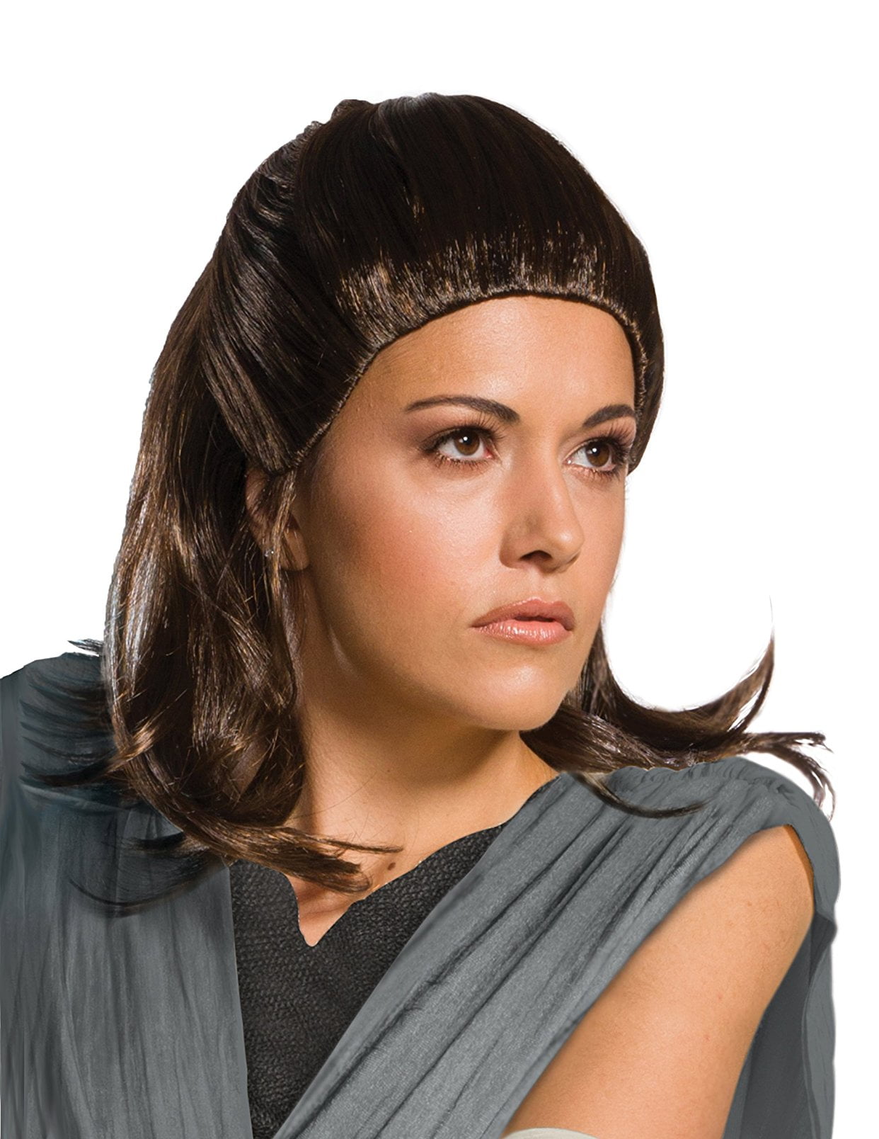 Star Wars The Last Jedi Rey Adult Costume Wig