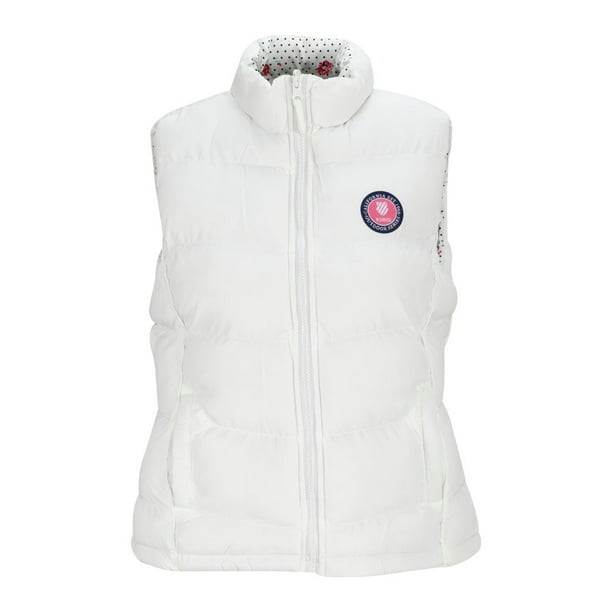 Chaleco Reversible K-swiss Chw27 Color Blanco Mujer