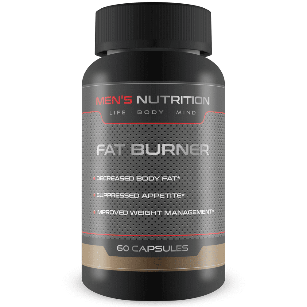 Men's Nutrition Fat Burner Supplements for Life, Body, and Mind