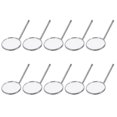 thumbnail image 1 of Espejo dental de acero inoxidable de 10 piezas, espejo de inspección para limpieza de dientes, espejo de control de mano, 1 of 6