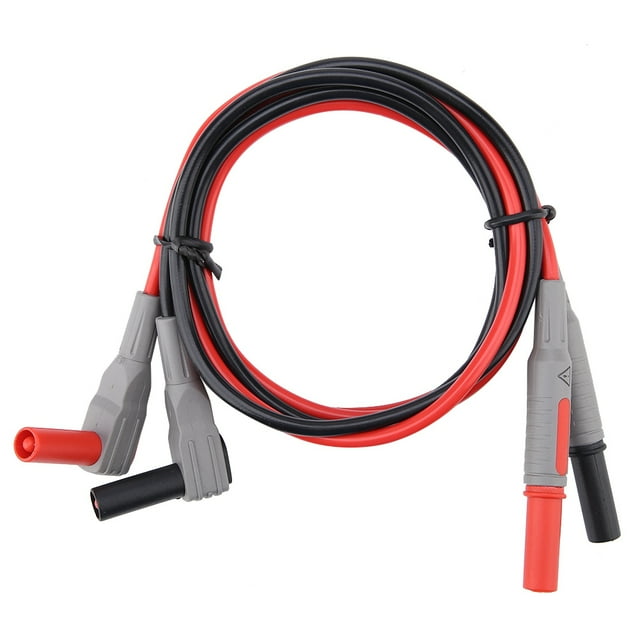 Cables de prueba para multímetro digital electrónico P1300D con pinzas de cocodrilo y juego de puntas de sonda reemplazables