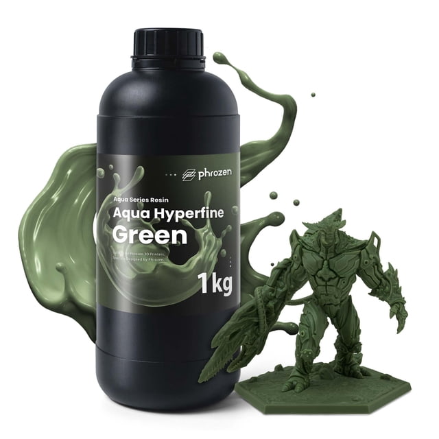 Resina fotopolimérica Phrozen Aqua Hyperfine 1 kg para 9K 12K