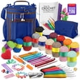 thumbnail image 1 of Kit de ganchillo Hearth & Harbor para principiantes con bolsa de lana, 1 of 8
