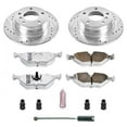 thumbnail image 3 of PowerStop Rear Z26 Street Warrior Carbon-Fiber Ceramic Brake Pad and Drilled and Slotted Rotor Kit Fits: BMW Select Models K502-26, 3 of 9