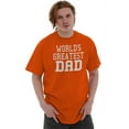 thumbnail image 4 of Father's Day World's Greatest Dad Men's Graphic T Shirt Tees Brisco Brands S, 4 of 6