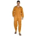 thumbnail image 1 of Inkmeso Men's Cotton PJs Solid Sleepwear Lounge Wear Top & Bottom Pajama Set, 1 of 7