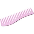 thumbnail image 1 of No Handle Detangler Comb, Glide Smoothly High Temperature Resistance Styling Comb  For Comb One's Hair Purple Pink, 1 of 8