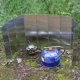 thumbnail image 4 of Toystoory Parabrisas de 15 placas, estufa de Camping, protector de viento plegable, tablero de viento para cocinar al aire libre, parabrisas de Kits de desorden para acampar, 4 of 6
