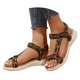 thumbnail image 2 of MKLEKYY Sandalias de Mujer para Playa, Sandalias de Verano A La Moda Con Punta Abierta y Estampado Irregular para Mujer, Sandalias de Playa para Exteriores, 2 of 4