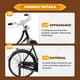 thumbnail image 4 of Mini Bike Model Statue Alloy Bike Adorno Mini Bike Sculpture Aleación Bike Adorno, 4 of 6