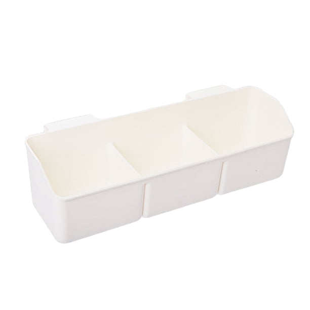 Organizadores Y Almacenamiento para Cocina Cocina Cesta Pequeña, Estante de Baño, Baño Montado en la Pared, Colgante de Plástico, Cesta de Almacenamiento de Jengibre Y Ajo Organizador de Almacenamient