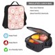 thumbnail image 5 of Disketp Daisy And Bee Mochila Estampada de Gran Capacidad con Lonchera y Estuche, Set de 3 Piezas para Estudiantes, 5 of 7