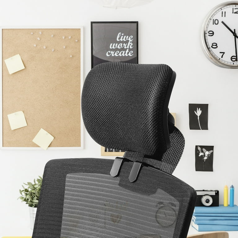 1set Computer Chair Attachment Head Cushion Office Chair Headrest  Adjustable Chair Head Pillow 