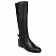 thumbnail image 2 of Naturalizer Women's Rena Wide Calf Knee High Boots Black Leather 8.5W, 2 of 5