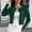 D, variant on LEKODE Women Crew Neck Button Down Cropped Bolero Shrug Long Sleeve Lightweight Soft Plain Knit Casual Spring Fall Layering Cardigan for Dresses A L