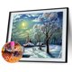 thumbnail image 1 of 5D nieve paisaje diamante pintura bordado DIY punto de cruz Home Decor Likrtyny Oficina Multiescena Multifunción, 1 of 8