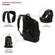 thumbnail image 2 of Mochila para portátil SwissGear Serenity Luxe negra de 16 pulgadas para mujer, 2 of 6