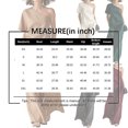 thumbnail image 4 of Women's 2 Piece Outfit One Shoulder Top and High Waist Wide Leg Pants Set, Textured Washed Crinkle Lounge Set, Casual Boho Flowy Matching Set for Summer Black L, 4 of 6