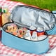 thumbnail image 4 of Bolsa de Playa con Separación de Ropa Seca y Húmeda | Bolsa de Malla de Gran Capacidad | Asas Suaves y Gruesas | Tejido Transpirable | Doble Cremallera | Compartimento de Aluminio para Hielo | Bolsa, 4 of 6