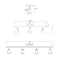 thumbnail image 2 of WAC Lighting Solo 3-Light 3000K LED Energy Star Aluminum Fixed Rail in Black, 2 of 4