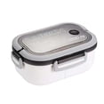 thumbnail image 1 of Contenedor de almuerzo Bento Box 2 capas 3 compartimentos para trabajadores de oficina y viajeros ocupados Fácil de limpiar Accesorios a prueba de Blanco Baoblaze Contenedor de almuerzo, 1 of 8