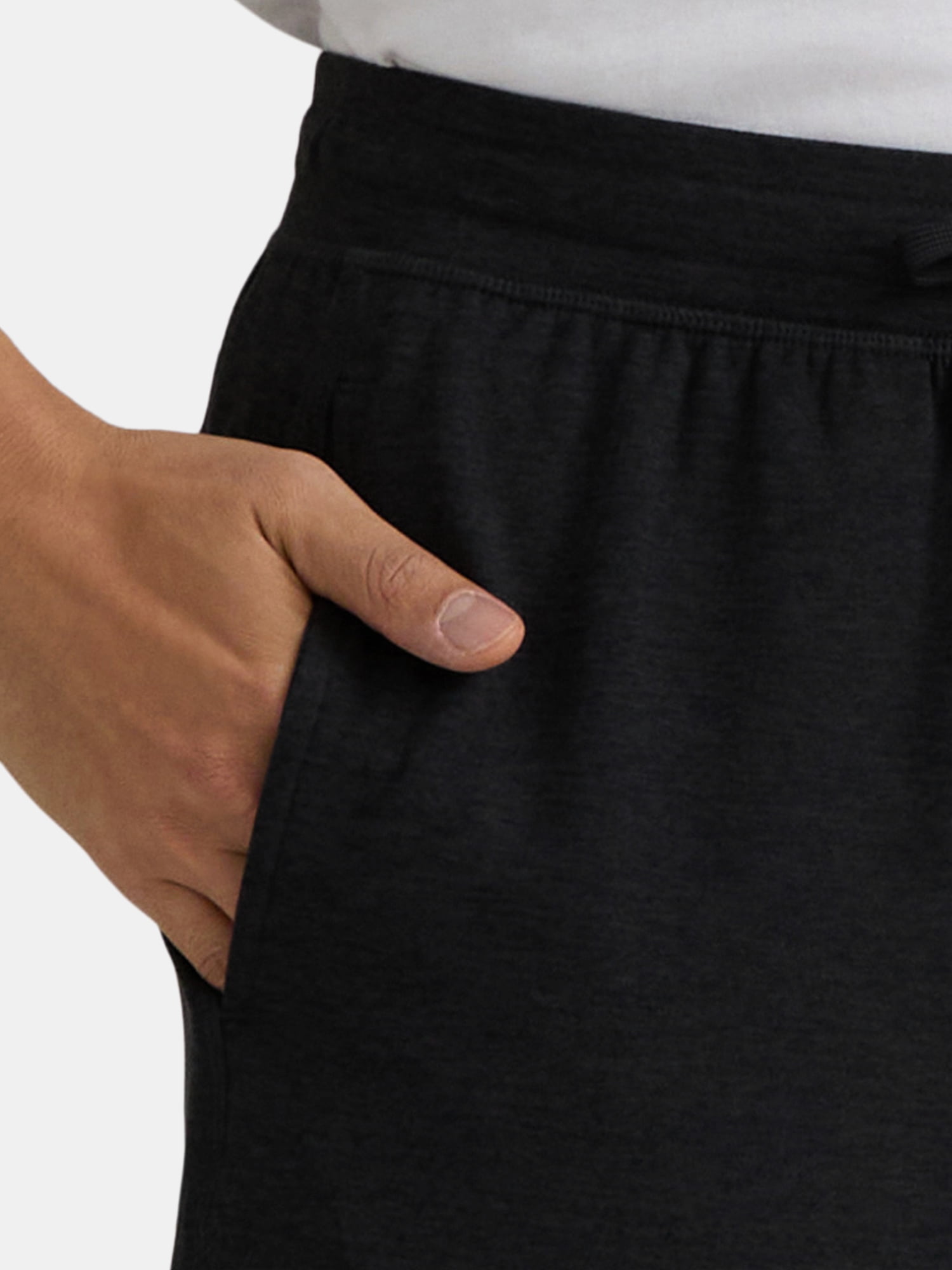 Athletic Works Men's and Big Men's Soft ButterCore Shorts, 6" & 8" Inseams, Sizes XS-5XL